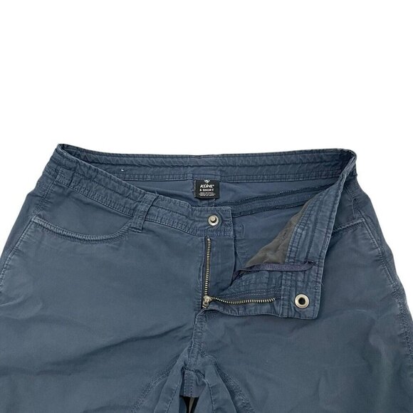 KUHL Nylon Blend Outdoor Hiking Active Pants Blue Women's size 8 Short - Picture 3 of 9